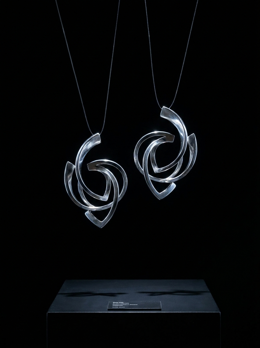 Suspended earrings